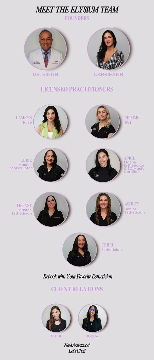 Meet Our Team at Elysium Aesthetics and Vein Care in Paramus, NJ